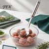 Durable Metal Food Scoop 2Pcs 304 Stainless Steel Meatball Maker, Non-Stick for Nonstick Spoon Homemade Meatballs, Versatile Kitchen Tool Fruit Melon