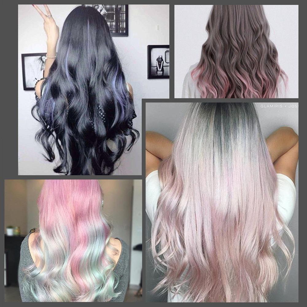 White Hair Highlighting Cap Reusable Salon Hair Dyeing Cap Silicone Highlighting Cap  Salon Use