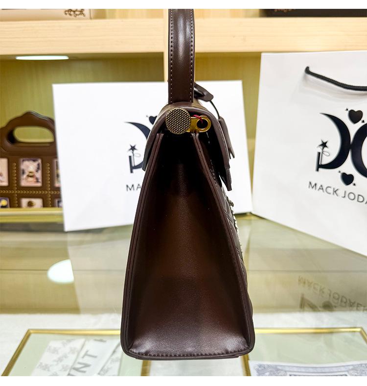 Luxurious Embroidered Elephant Tote Bag - 2026 Fashion, Large Capacity Handbag for Women