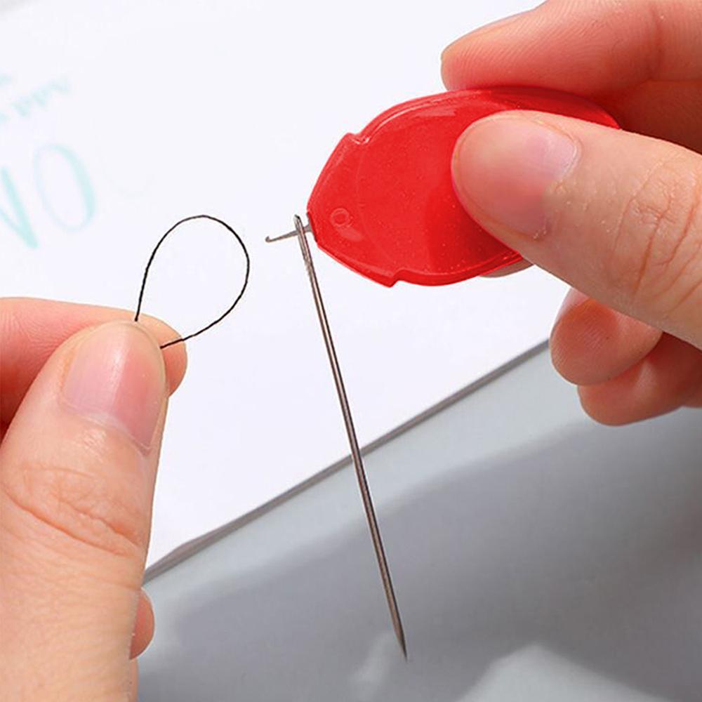 10Pcs Needle Threader Small Needle Eye Threader Tool Easy Threader for Machine and Hand Sewing Crafting