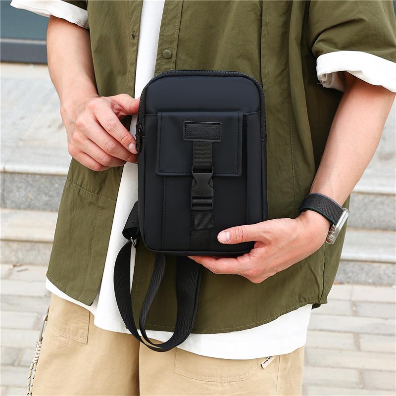 Geantă de piept pentru bărbați, la modă, de umăr, tip pieptar, genți sport crossbody pentru bărbați, mini geantă de corp pentru telefon, geantă de mână, călătorie