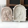 3D Gypsum Candle Mold Reusable Silicone Mold for Cake Decorating Practical Aromatherapy Crafting Mould Jewelry Supplies
