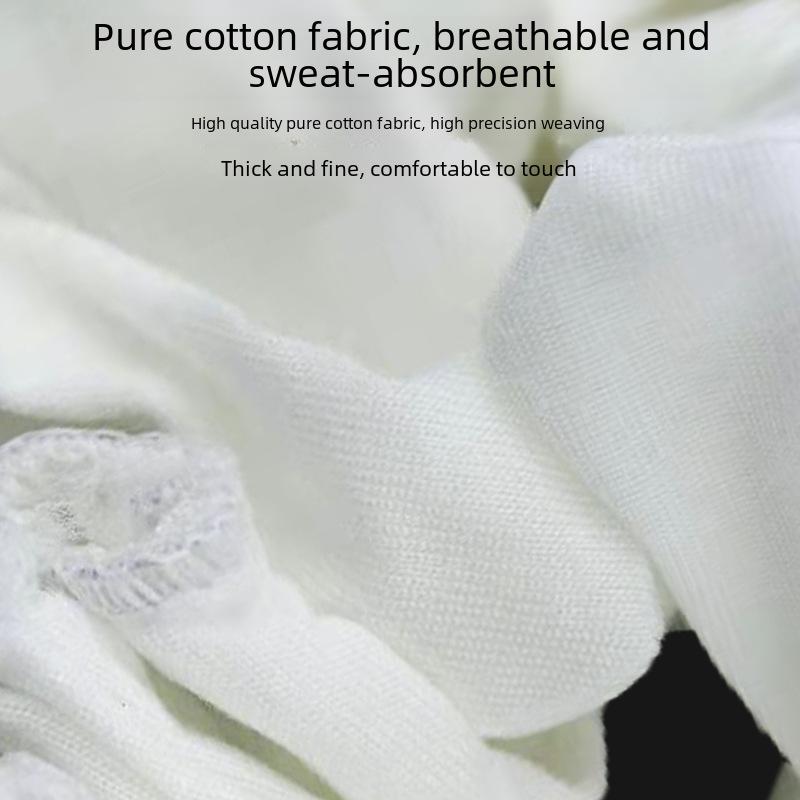 Thick Wear-Resistant Cotton Finger Cots - Breathable, Sweat-Absorbent, Dustproof Labor Protection.
