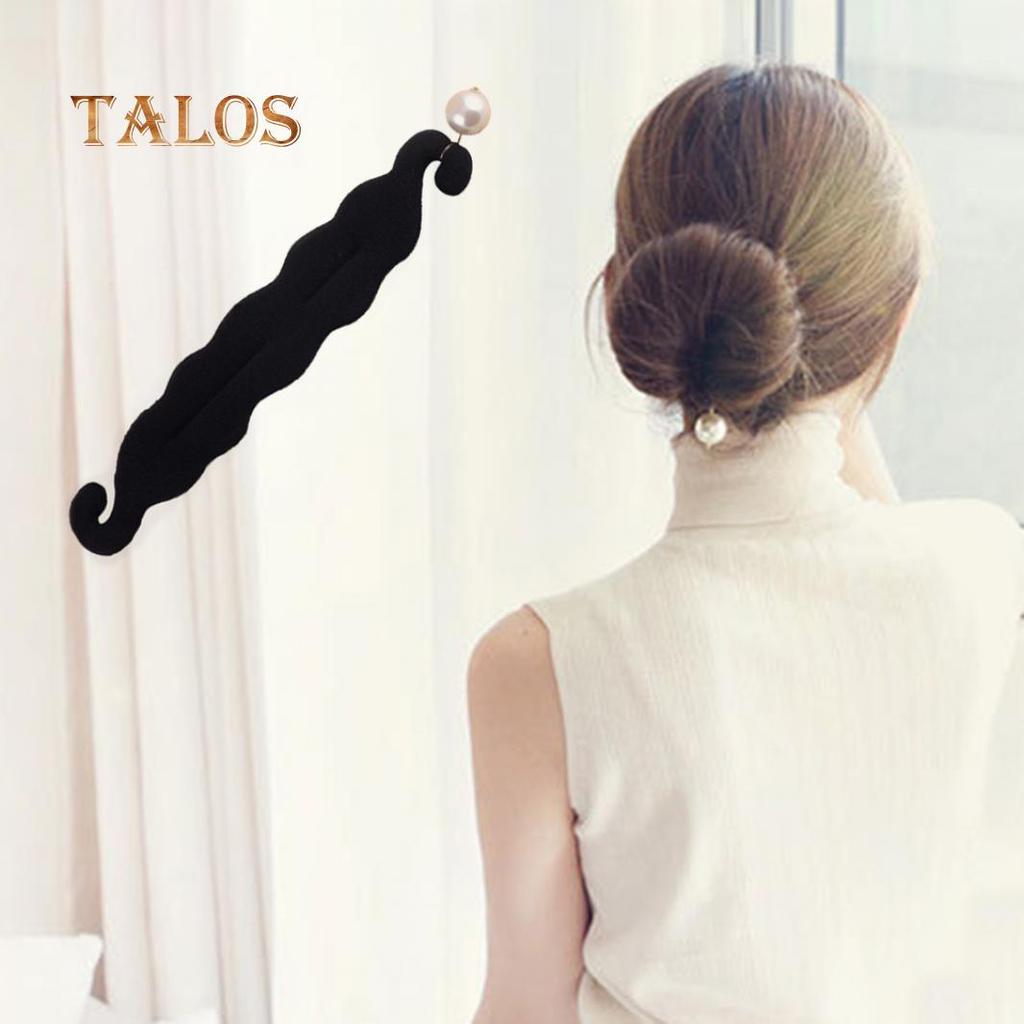 Magic Sponge Hair Clip Foam Donut Hair Styling Bun Curler Tool Maker Ring Twist Hairs Trinket