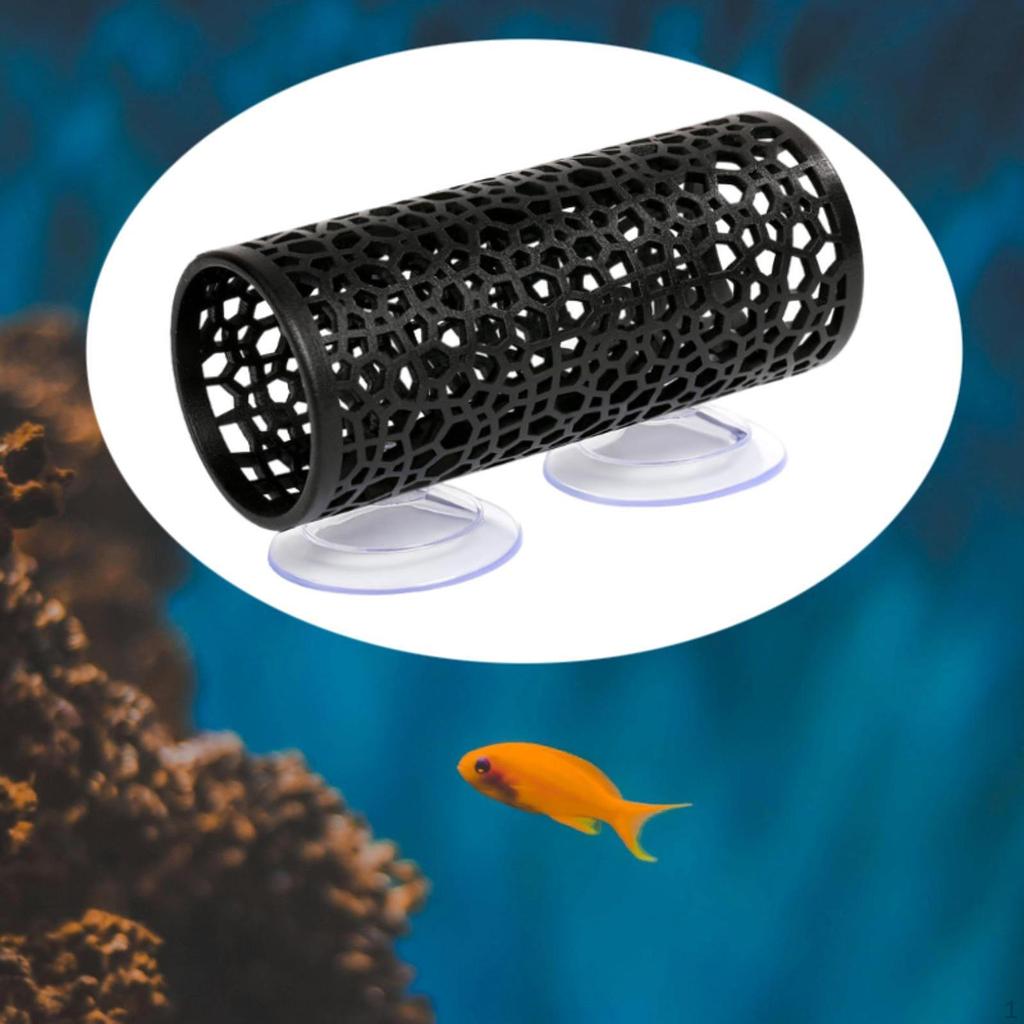 Betta Tunnel,Betta Fish Toy,Betta Cave Tube Tunnel Tank Decoration Hideout for