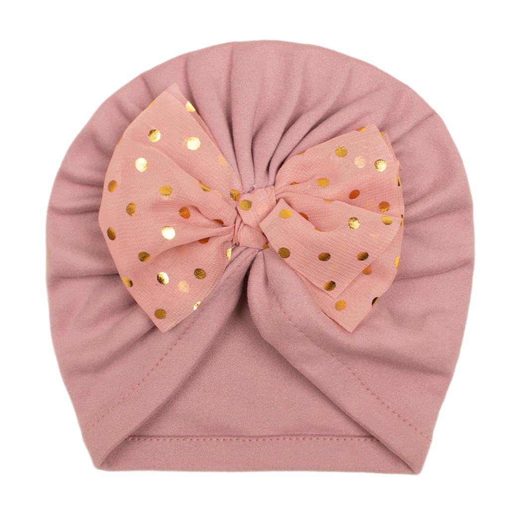Baby Turban Newborn Baby Girl Hospital Hat Nursery Beanie Headwrap Multicolored for Baby Boy/Girl Nursery Beanie