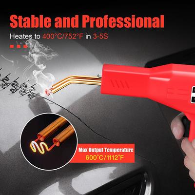 Plastic Welder Welding Machine Car Bumper Soldering Gun 4 Types Staples For Bumper/Kayak/Plastic Product Repairs