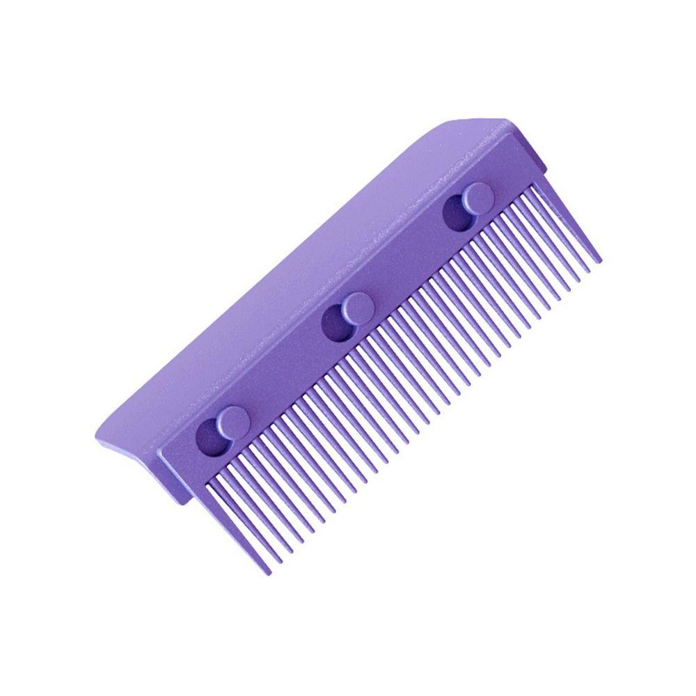 Clip On Flat Iron Comb Attachment Hair Straightening Nimble Comb Grip Comb  Barber