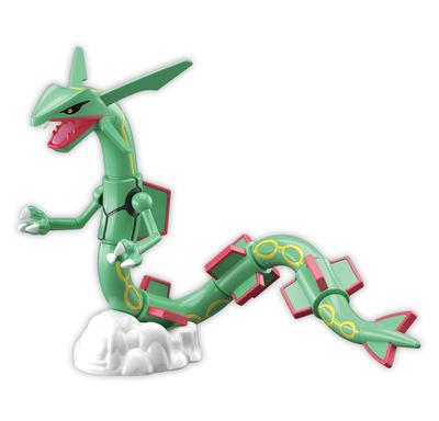Pokemon Plastik Model Koleksiyonu 46 Seçili Seri Rayquaza Plastik Model Renk Kodlu