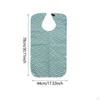 Adult Bib Eating Cloth Adjustable Neck Large Portable Machine Washable Reusable Clothing Protector