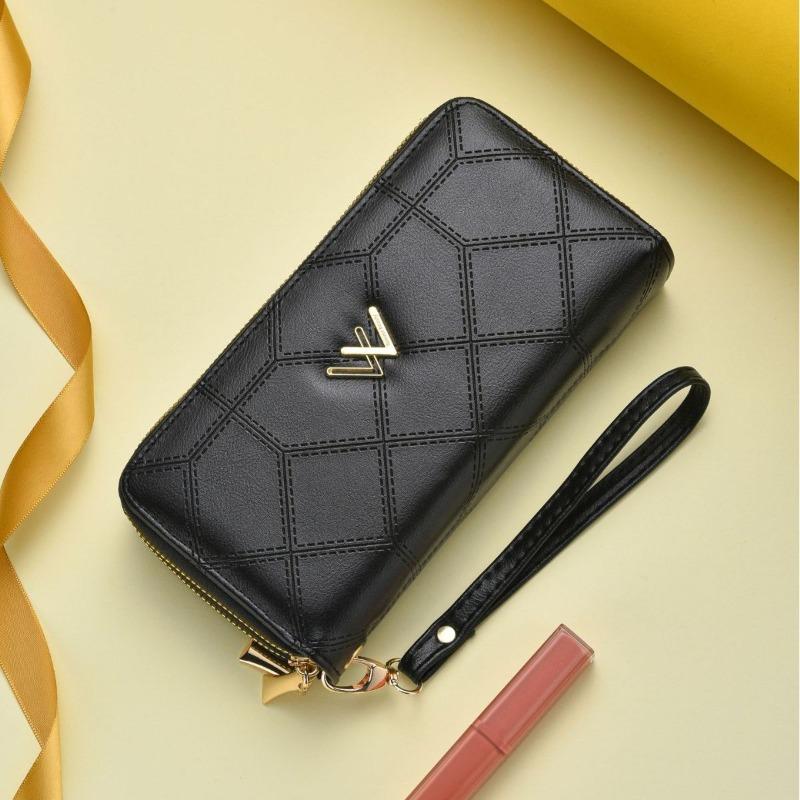 Women's Double-layer Zipper Wallet Women's Long Handbag