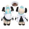 [Lavender] Ichinose Asuna PU Leather Costume for Photoshoots, Halloween, Christmas, Maid Outfit, Size M