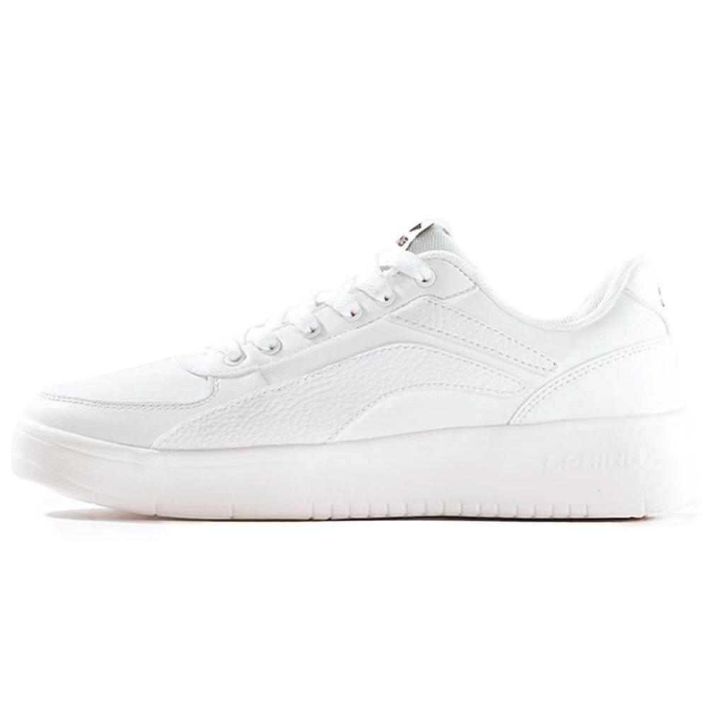 Li Ning Slip Resistant Abrasion Resistant Low top Skateboard Shoes Women's Black White AGCR470-2(Team285-)