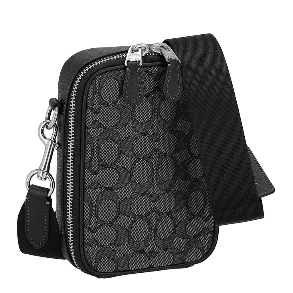 Coach Shoulder Bag CH097 SVO1U Men's [Used]