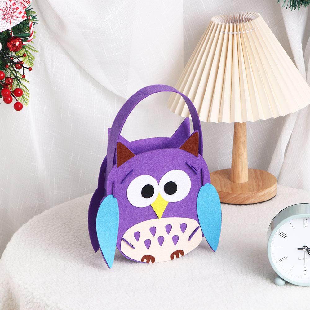DIY Material Ornament Cartoon Halloween Decoration Halloween Candy Bag Gift Basket Storage Bucket