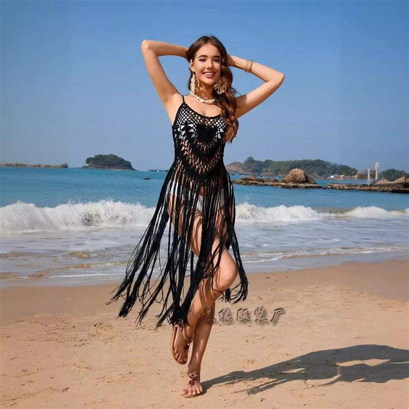 Spring and Summer Amazon New Sling Type Sexy Beach Blouse Pu