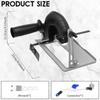 Angle Grinder Holder 45° Adjustable Cutting Machine Slotting Base 0-40mm Cutting Depth Angle Grinder Bracket Precision Angle
