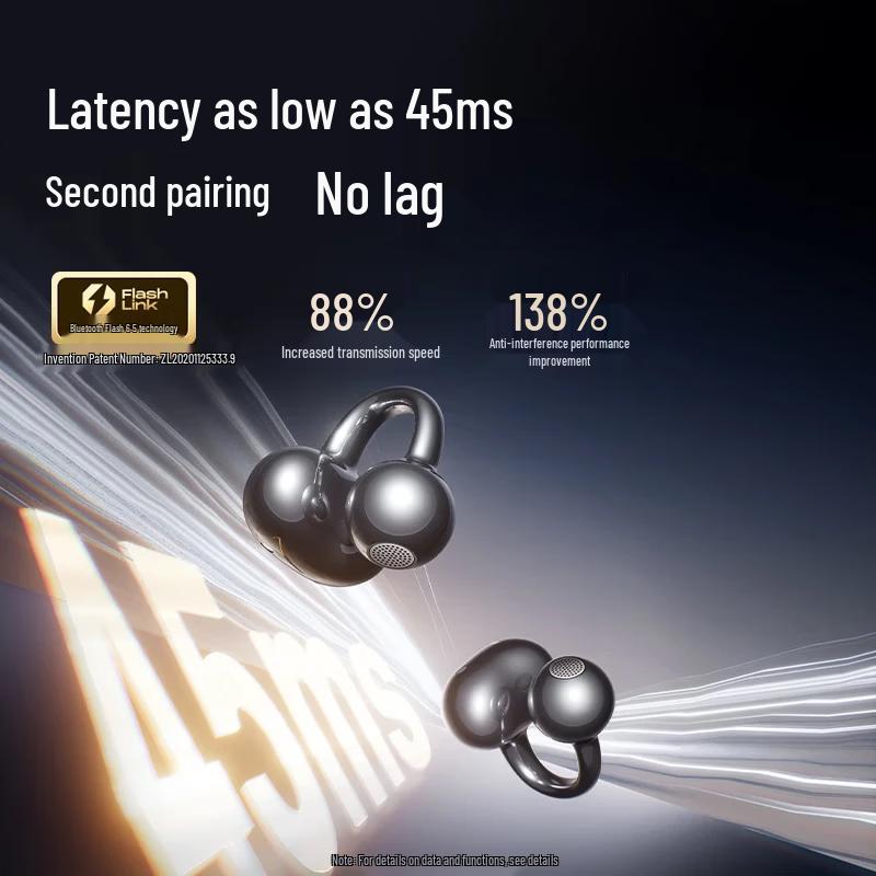 SANAG S6S Ultra AI Translator Open-Ear Clip Bluetooth Earbuds