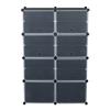 7-tier 14 Grids Shoe Rack Organizer Portable Large Capacity Tower Shelf Storage Cabinet Stand For
