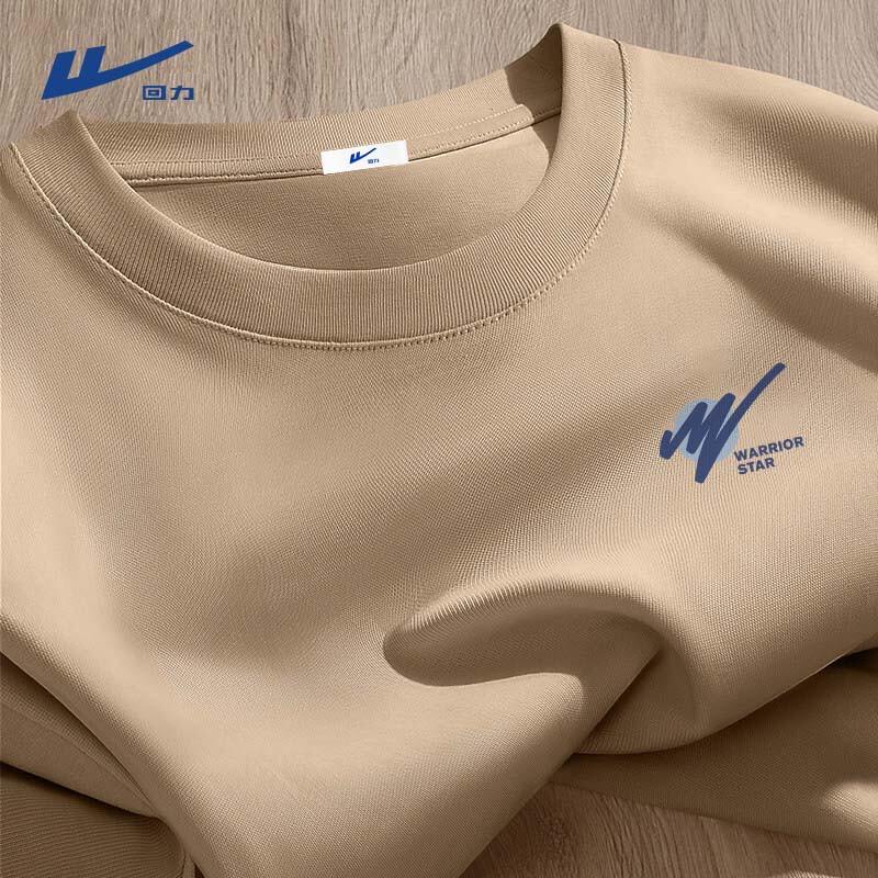 Мужская хлопковая футболка с коротким рукавом Warrior, плотная 3XL
