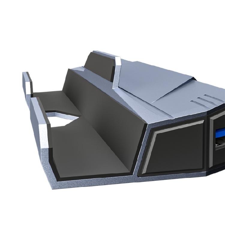 6 In 1 USB C Docking Station for SteamDeck and ROG Offering USB 4K HDMI2.0 and Fast Ethernet USB 3.0 Hubs