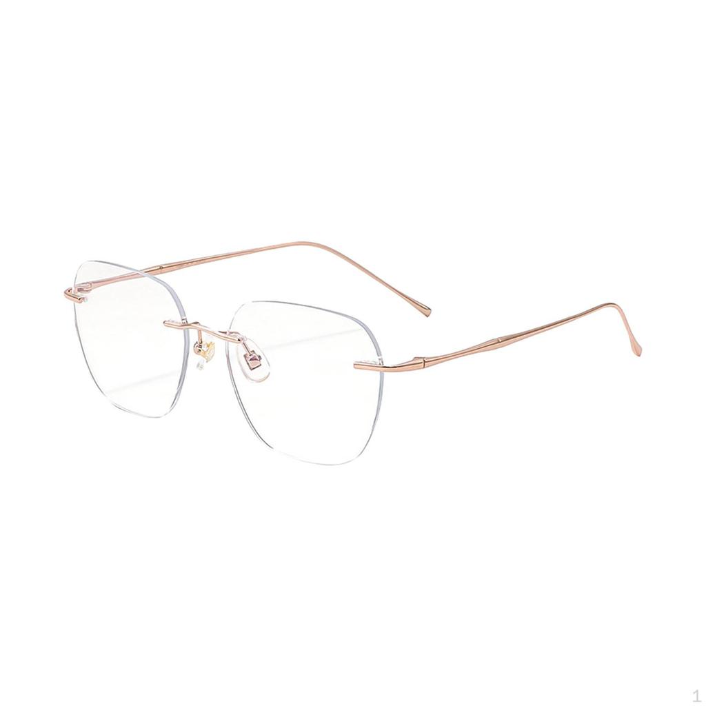 Adult Eyeglasses Lightweight Frameless Leisure Shopping Festival