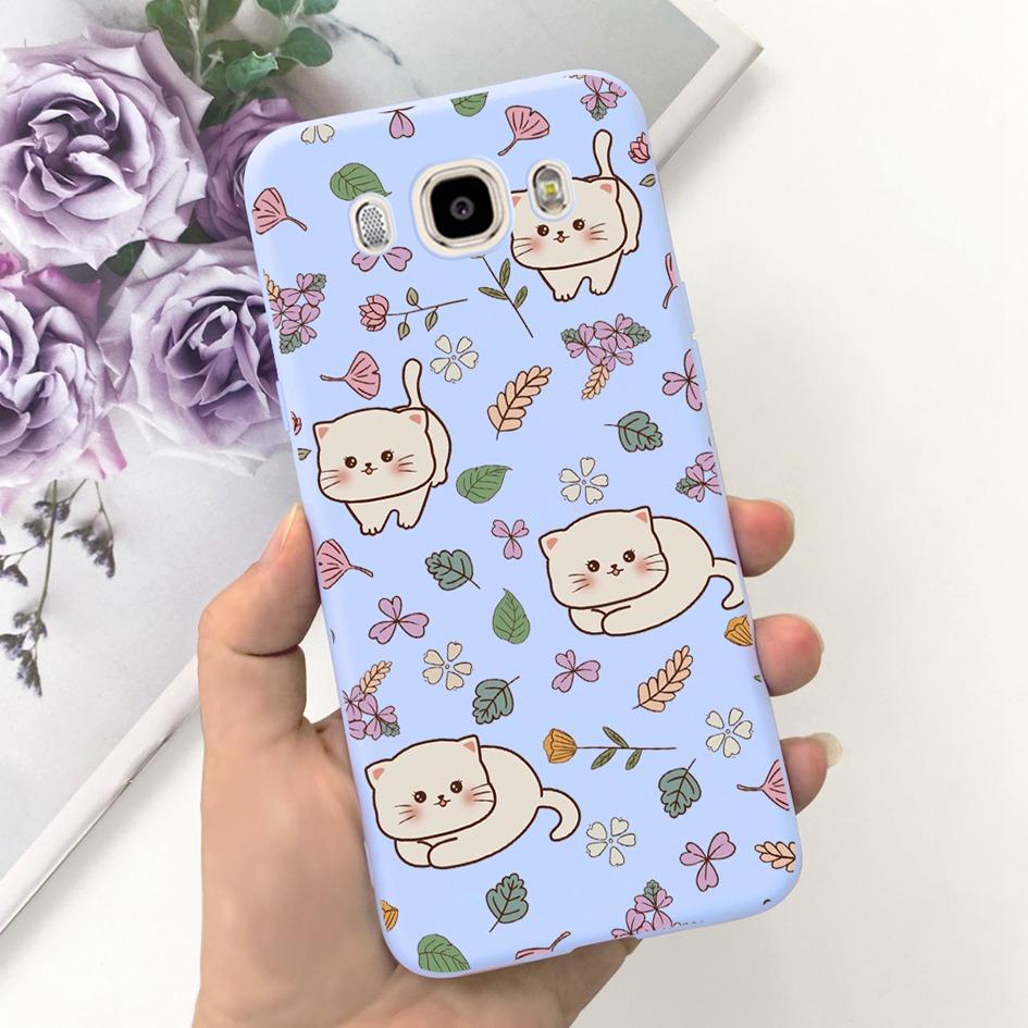 For Samsung Galaxy J7 J5 J3 2016 Case SM-J320F J510F J710F Phone Cover Cute Astronaut Silicone Bumper For Samsung J2 2016 Fundas