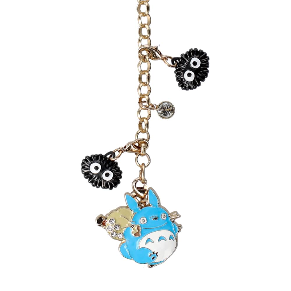 Studio Ghibli My Neighbor Totoro Metal Charm Medium Totoro Acorn JH-43 NEW
