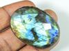 Labradorite Oval Facted Cut Crytsal Loose Natural Gemstone 31X43X09 MM SK-1335