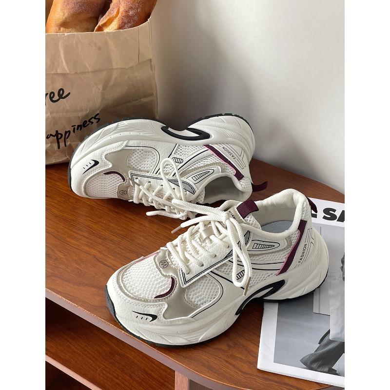 New hot summer new thick-soled breathable mesh dad shoes sneakers 3861