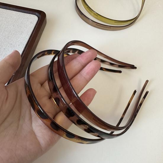Hair Hoop Anti-slip Teeth Lightweight Hair Clip Colorfast Easy to Wear Washing Face Makeup Hair Hoop Versatile Hair Accessory