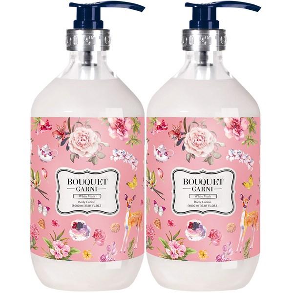 

Bouquetgarni Body Lotion White Musk, 1000ml, 2 korean cosmetics
