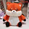 Plush Fox Toy Children's Accompany Doll Kawaii Animal Pillow Cute Appease Gift for Baby Christmas Festival Gifts