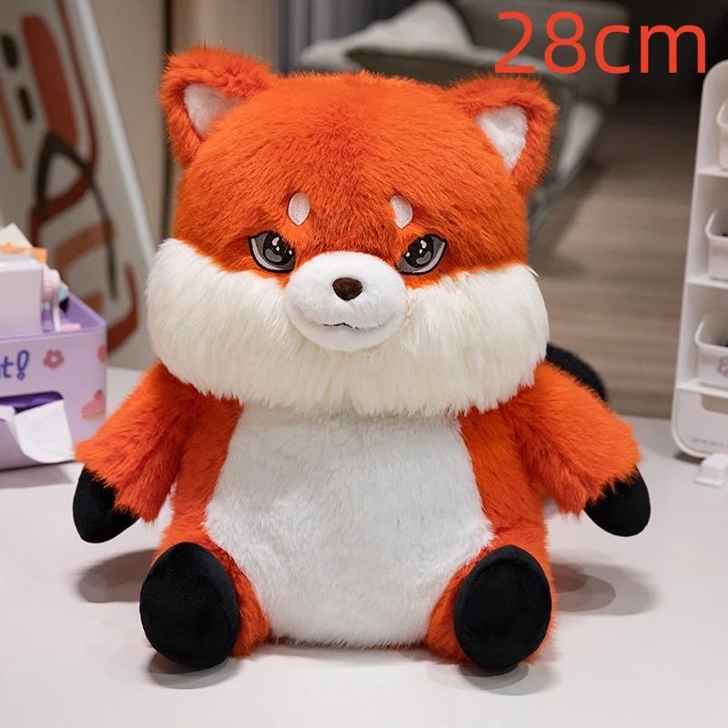 Plush Fox Toy Children's Accompany Doll Kawaii Animal Pillow Cute Appease Gift for Baby Christmas Festival Gifts