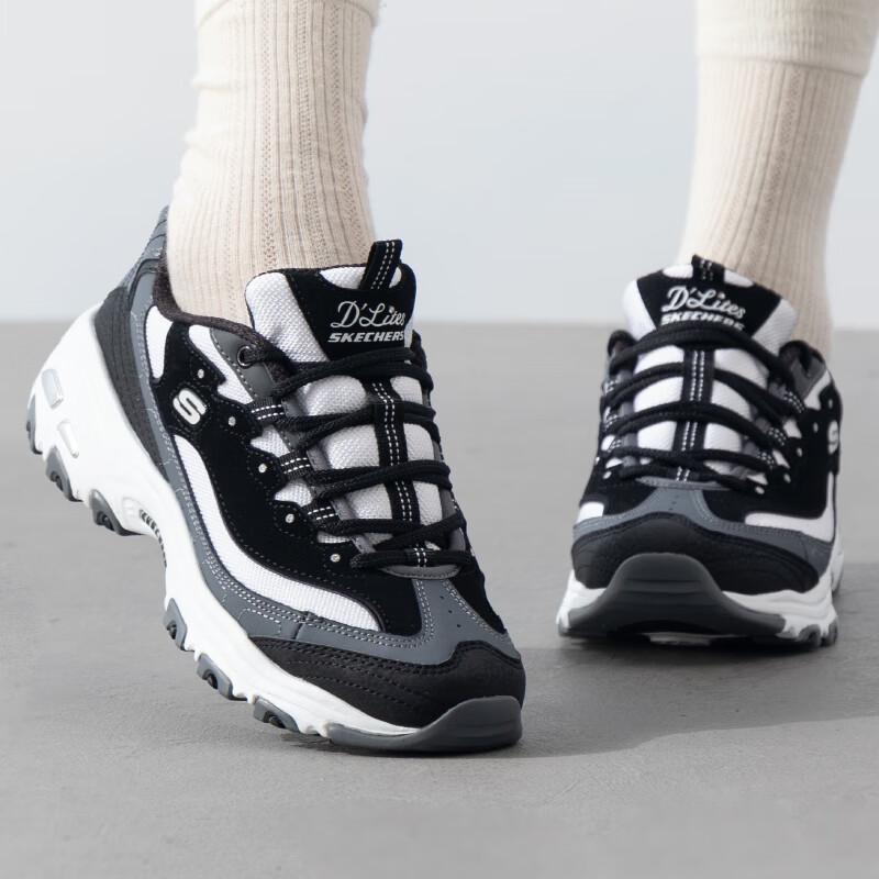 

Жіночі повсякденні кросівки Skechers з пандою US 8.5