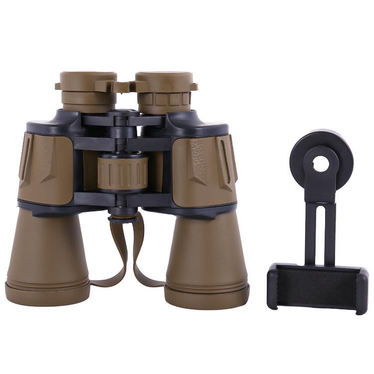20x50 HD Binoculars - High Power Night Vision Telescope for Outdoor Travel & Smartphone Photography