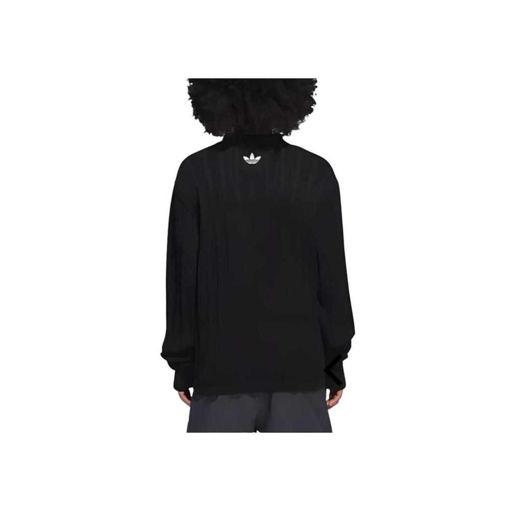 Adidas X Pharrell Williams Knit Long-Sleeve Jersey Black Unisex Tops IC1406