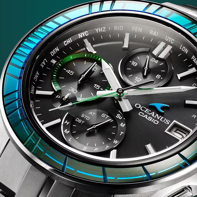 CASIO Men OCEANUS Black Watch OCW-S7000SG-1AJR