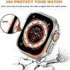 TPU Case Cover for Apple Watch Ultra 49mm Bumper NO Screen Protector Protective Scratch-Resistant Frame for iWatch Ultra 2 49MM