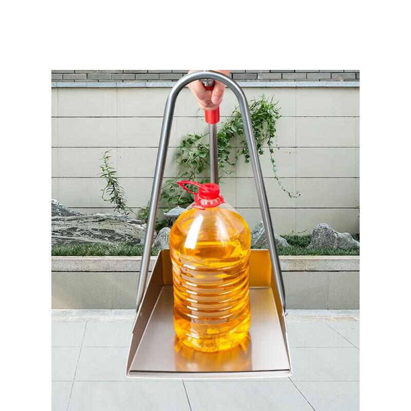 JINGRUIXIANG Extra Large Stainless Steel Household Dustpan