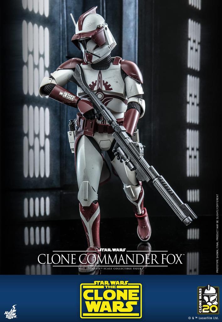 TV Masterpiece Star Wars: The Clone Wars Commander Fox 1/6 Scale Figure