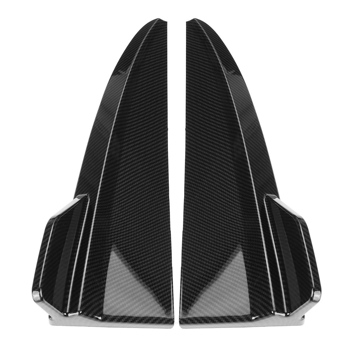 

New Car Rear Bumper Lip Splitters Diffuser Body Kit Aprons Guard For Mercedes For Benz W205 C180 C200 C260 C43 AMG 2015- Carbon Look