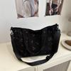 Corduroy Print Stylish & Elegant Large Capacity Handheld Tote Shoulder Bag for Women - New Arrival Versatile