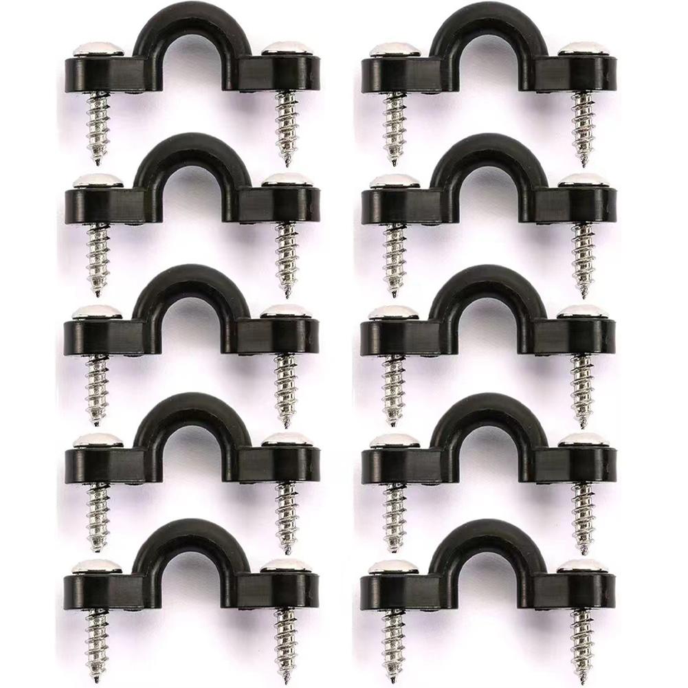 10set Kayak Pad Eye Anchor Point Hardware C Type Pull Boats Kayaks Buckle Screws For Canoes Eye P7R6