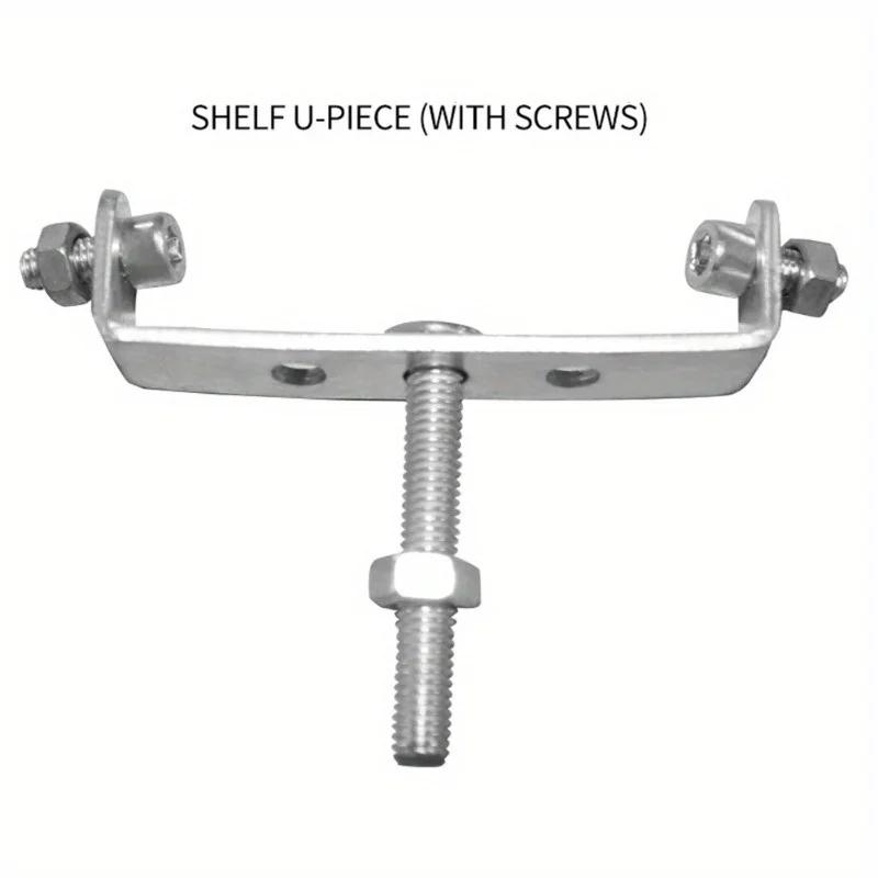 1/6Pcs Bicycle Rear Shelf Convert Rear Pannier Racks Connector Seatpost Adapter for Bike Rack Mount Conversion