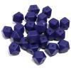10pcs 19x14mm Hexagon Silicone Beads For Jewelry Making DIY Handmade Necklace Bracelets Phone Key Chain Decoration Accessories