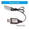 Portable USB Charging Cable Power Cord for Remotes Control Toy Batteries 9.6V 200mA With Safety Circuit Protections