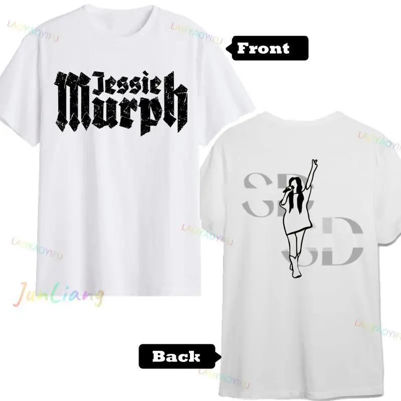 jessie murph Living in the Stick Tour Merchandise Tshirt Unisexes Crew neck Short sleeve Fashion casual Harajuku Tshirt