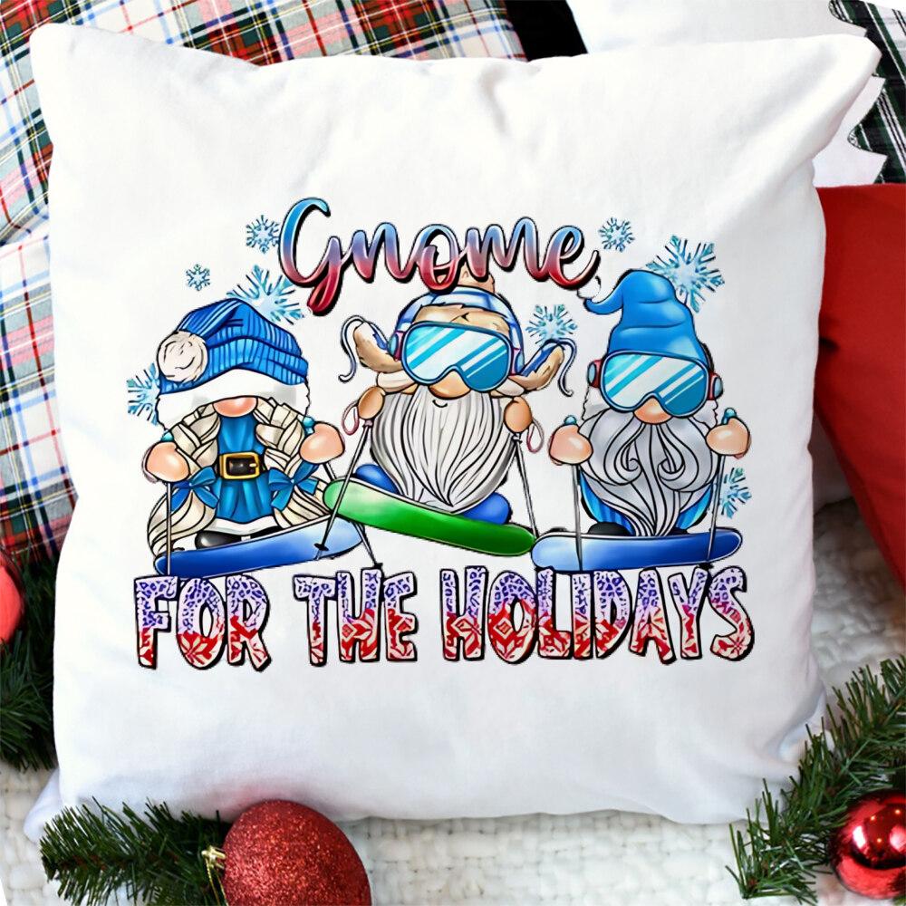 

Чехол на подушку для дивана с рисунком снеговика, наволочка для подушки на Новый год, праздничные подарки для семьи и детей M