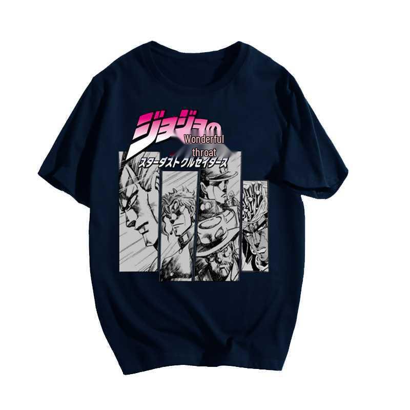 JOJO's Bizarre Adventure Printed Casual Cotton T-shirt for Teens